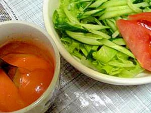 ケチャマヨソースde生野菜サラダ